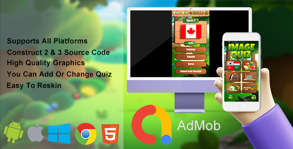 Image Quiz | HTML5 Game (Construct 2 & Construct 3) - CodeCanyon Item for Sale