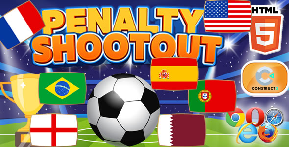 Screenshot del gioco Penalty Shoot Out