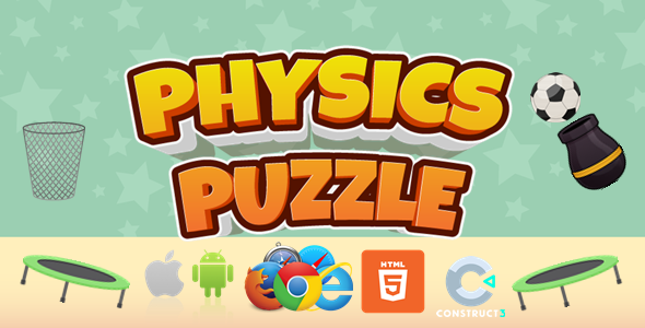 Physics Puzzle - Puzzle Game - HTML5/Mobile (Construct 3/C3P) - CodeCanyon Item for Sale