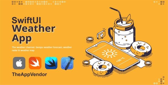 SwiftUI Weather App - CodeCanyon Item for Sale