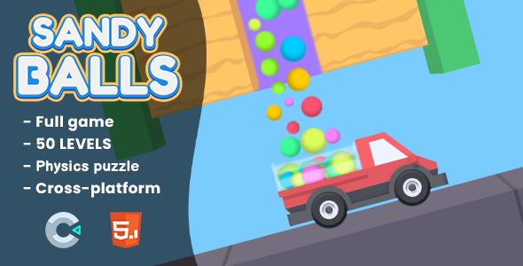 Sandy Balls - HTML5 Game | Construct 3 - CodeCanyon Item for Sale