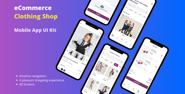 eCommerce App UI Kit - Flutter version - CodeCanyon Item for Sale