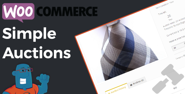 WooCommerce Auctions - WordPress Simple Auctions - CodeCanyon Item for Sale