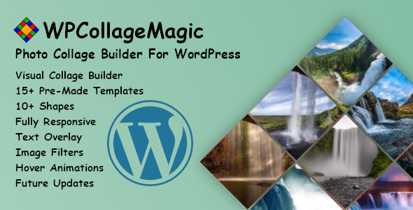 WPCollageMagic - Photo Collage Builder For WordPress - CodeCanyon Item for Sale