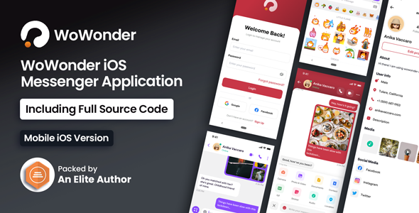 WoWonder IOS Messenger - Mobile Application for WoWonder - CodeCanyon Item for Sale