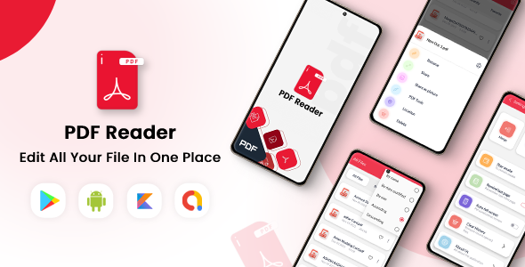 PDF Reader- PDF Editor tools - CodeCanyon Item for Sale