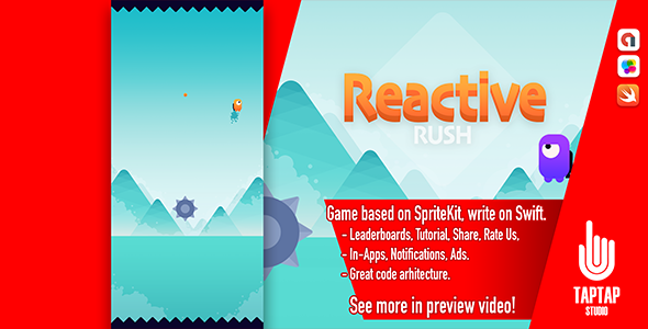 Reactive Rush - CodeCanyon Item for Sale