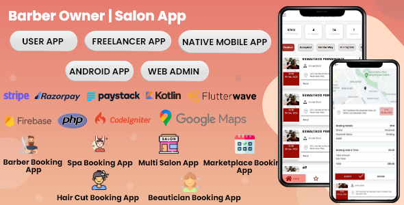 Shop Owner| Booking | Barber | Salon | Spa | Business Listing | Appointment | Multishop App - CodeCanyon Item for Sale