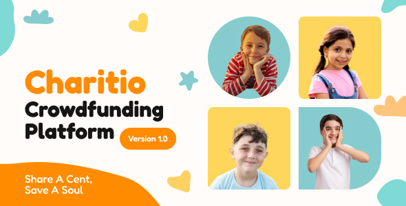 Charitio - Crowdfunding Platform - CodeCanyon Item for Sale