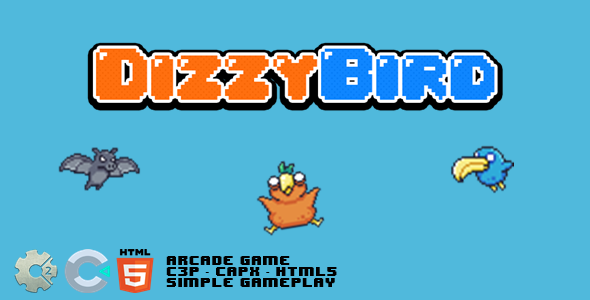 Dizzy Bird - Construct Game - CodeCanyon Item for Sale