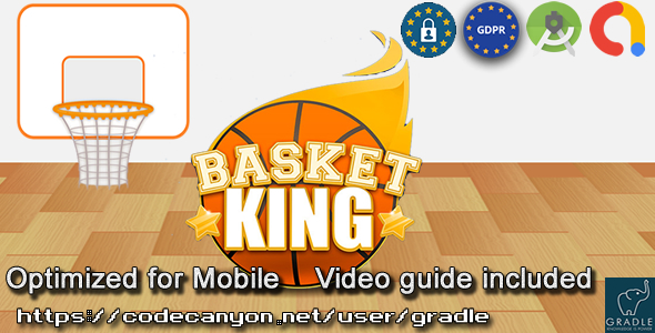 Basket King (Admob + GDPR + Android Studio) - CodeCanyon Item for Sale