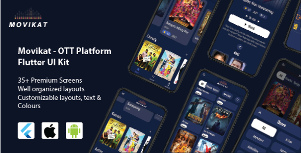 Movikat - OTT Platform Full Application - CodeCanyon Item for Sale