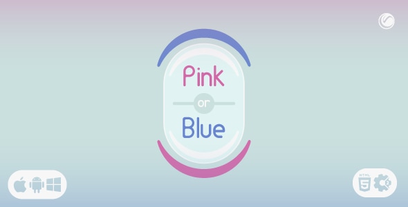 Pink or Blue | HTML5 Construct Game - CodeCanyon Item for Sale