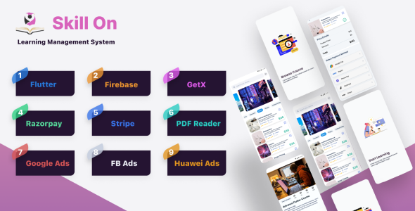 Skillon Online Course App - Flutter - CodeCanyon Item for Sale