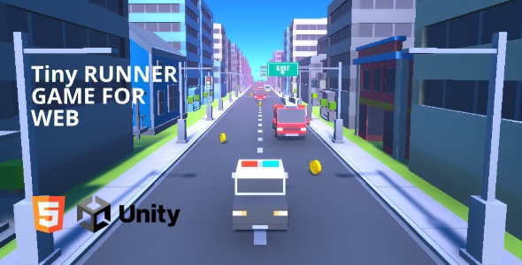 Tiny Runner | HTML5 Game Template - CodeCanyon Item for Sale