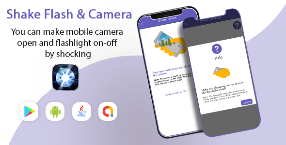 Shake Camera & FlashLight - CodeCanyon Item for Sale