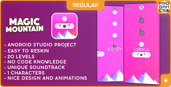 Magic Mountain (REGULAR) - ANDROID - BUILDBOX CLASSIC game - CodeCanyon Item for Sale