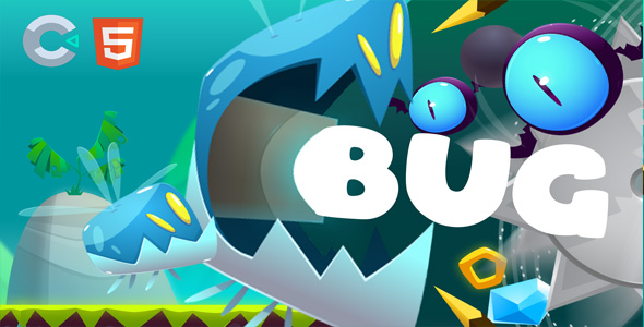 Aliens vs Bug | Construct 3 | HTML Game - CodeCanyon Item for Sale