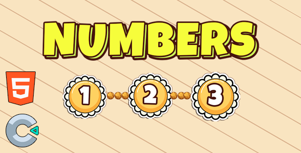 Numbers - Html5 (Construct3) - CodeCanyon Item for Sale