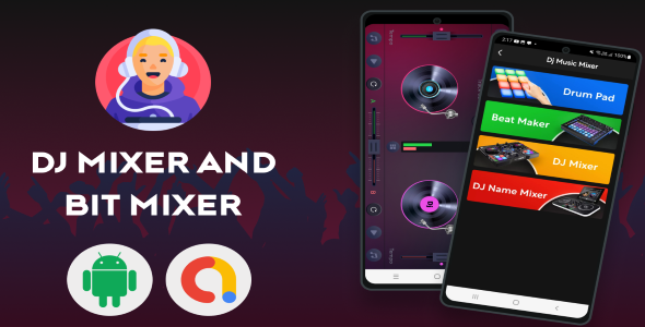 DJ Mixer Player - Virtual DJ - Android App - Source Code - CodeCanyon Item for Sale