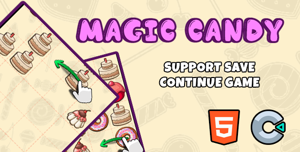 Magic Candy - Html5 (Construct3) - CodeCanyon Item for Sale