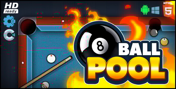 8-Ball Pool HTML5 Game Construct 2/3 - CodeCanyon Item for Sale