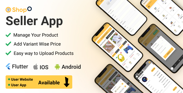 Shopo eCommerce - Multivendor eCommerce Flutter Seller App - CodeCanyon Item for Sale
