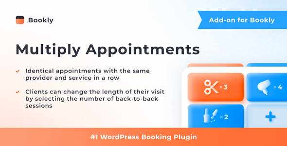 Bookly Multiply Appointments (Add-on) - CodeCanyon Item for Sale