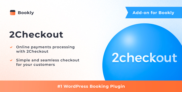 Bookly 2Checkout (Add-on) - CodeCanyon Item for Sale