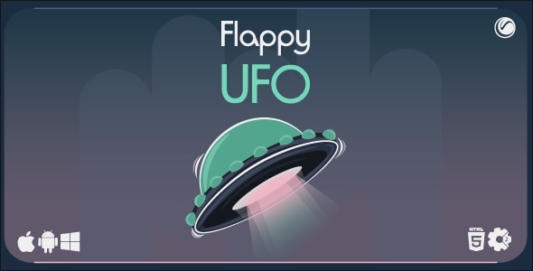 Flappy UFO - HTML5 Game Template - CodeCanyon Item for Sale