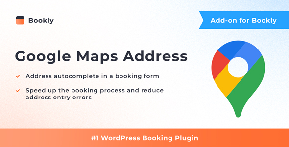 Bookly Google Maps Address (Add-on) - CodeCanyon Item for Sale