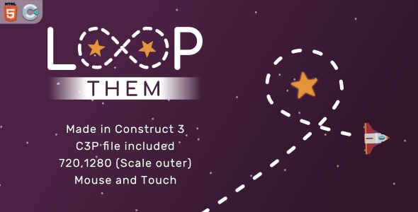 Loop them - HTML5 Casual game - CodeCanyon Item for Sale