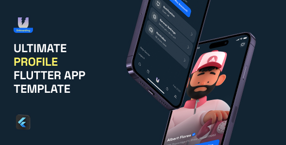 Utilmate – Profile Flutter App Template - CodeCanyon Item for Sale