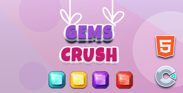 Gems Crush - Html5 (Construct3) - CodeCanyon Item for Sale