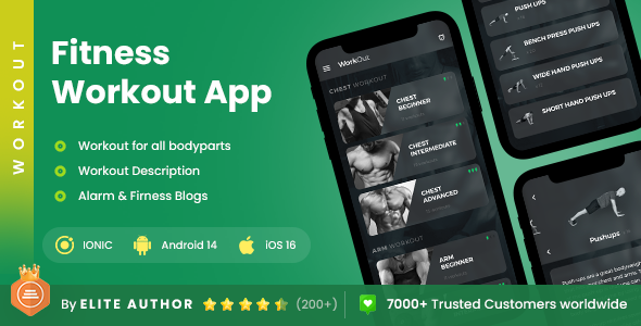 2 App Template| Home Workout Fitness App| Fitness App| Physical Fitness Exercises App | WorkOut - CodeCanyon Item for Sale
