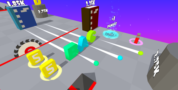 Unity Game Template - Letter Attack - CodeCanyon Item for Sale