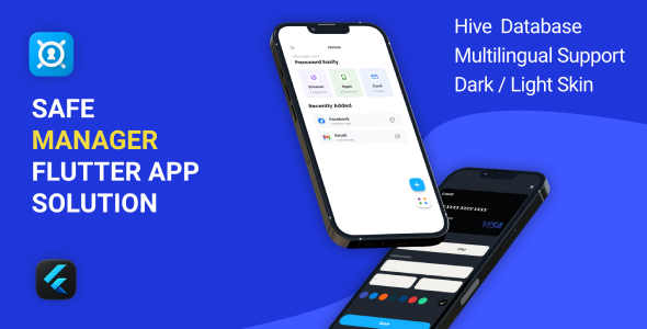 Safe Manager - Password Management Android App - CodeCanyon Item for Sale