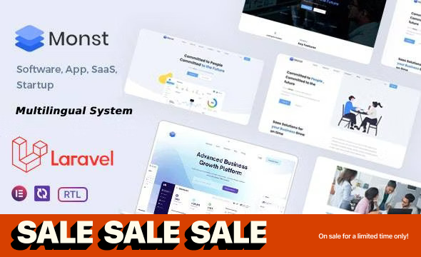 Monst - Laravel Multipurpose Agency Script support AI Writer, Content Generator - CodeCanyon Item for Sale