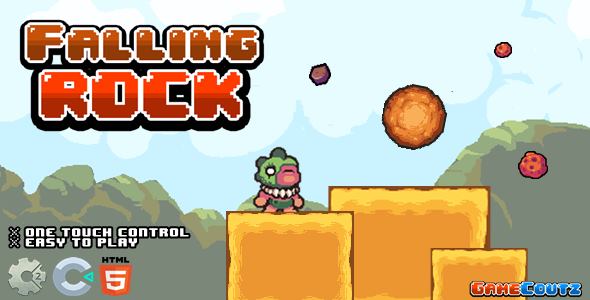 Falling Rock - Construct Game - CodeCanyon Item for Sale
