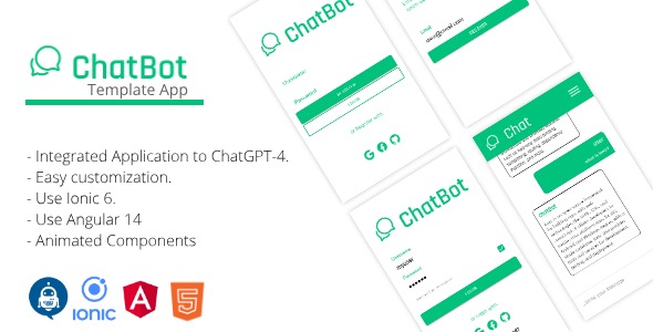 Ionic 6 | OpenAI Gpt-4 Application - CodeCanyon Item for Sale