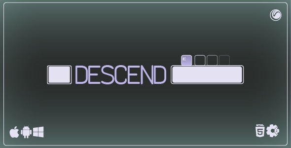 Descend | HTML5 Construct Game - CodeCanyon Item for Sale