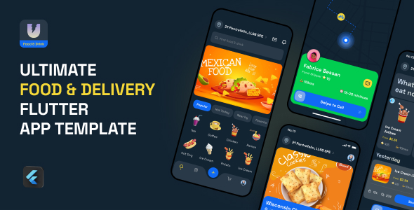 Utilmate – Food Flutter App Template - CodeCanyon Item for Sale