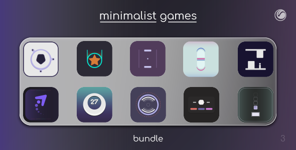 Minimalist Games Bundle 3 | HTML5 Construct Games - CodeCanyon Item for Sale