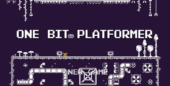 One Bit Platformer - Mini Platformer Game - CodeCanyon Item for Sale