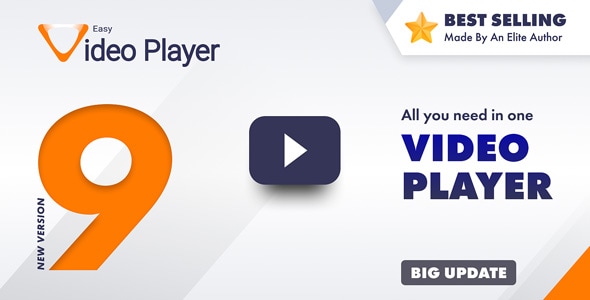 Easy Video Player - CodeCanyon Item for Sale