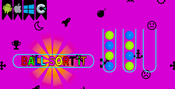 Ball Sort İt - HTML5 Game - CodeCanyon Item for Sale