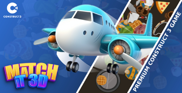 Match It 3D - HTML5 Game - Construct 3 - CodeCanyon Item for Sale