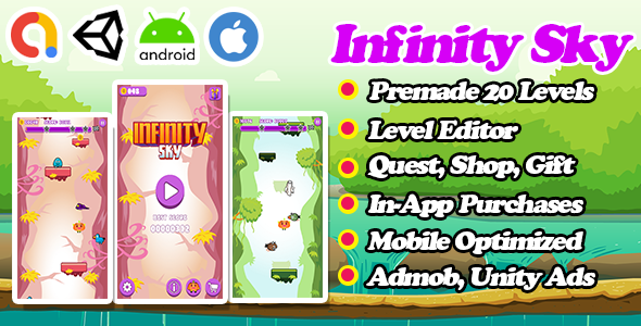 Infinity Sky - Unity Complete Game Template - CodeCanyon Item for Sale