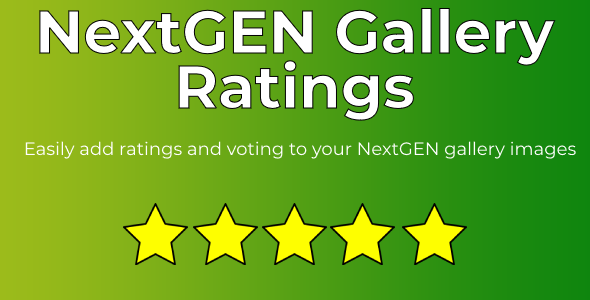 NextGEN Gallery Ratings - CodeCanyon Item for Sale