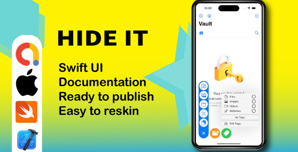 Photo Video Hide IOS App - CodeCanyon Item for Sale